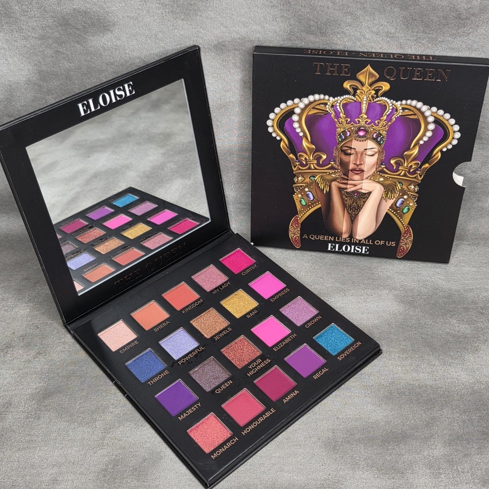 Eloise‎ Beauty The Queen Eyeshadow 20 Shades 20g/.78oz Full Size NEW in Box